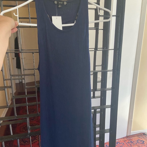 Women’s navy blue summer dress - Picture 2 of 2